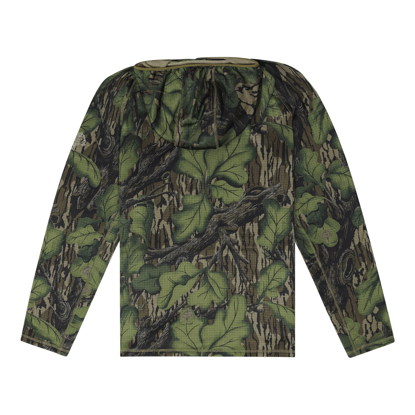 WOODSMAN GRID FLEECE 1/4 ZIP HOODIE