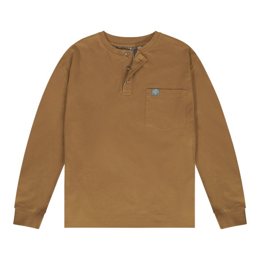 COTTRELL CAMP HENLEY LONG SLEEVE